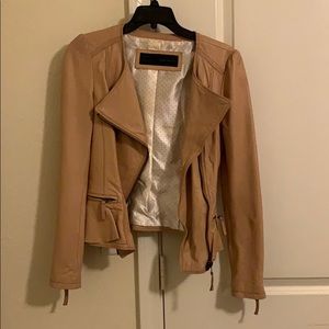 Blush  Zara Lambskin Jacket